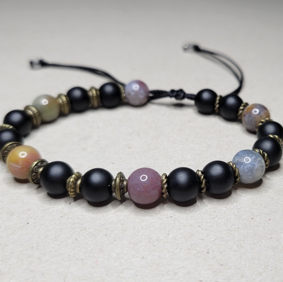 Handmade beaded Bracelet For Men - Picture 3 of 6